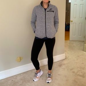 Nike fleece zip up jacket